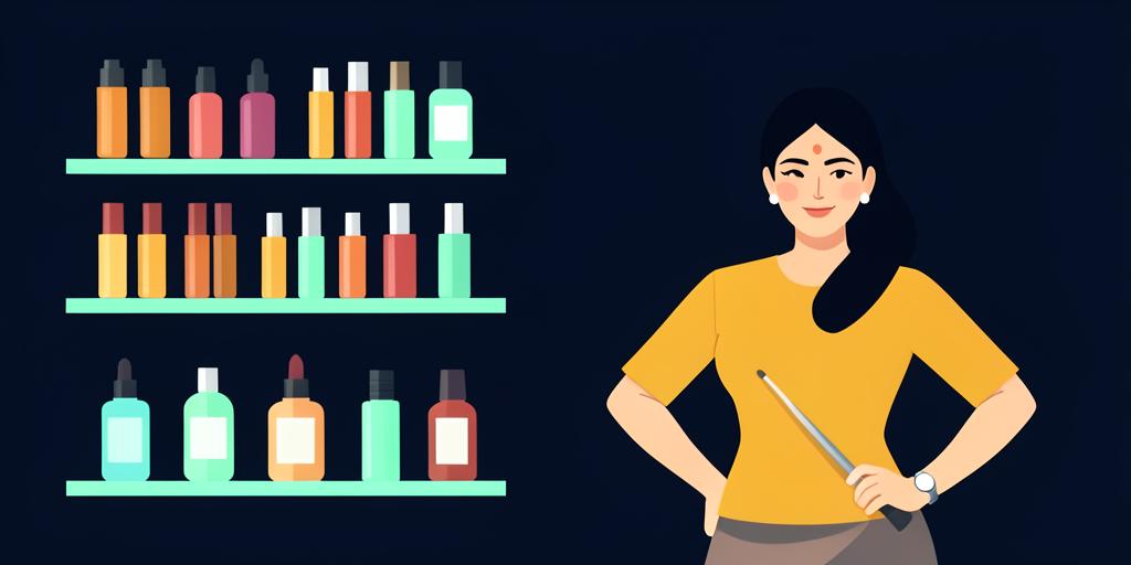 Illustration for Nykaa story